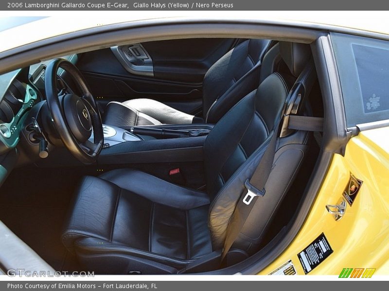 Front Seat of 2006 Gallardo Coupe E-Gear