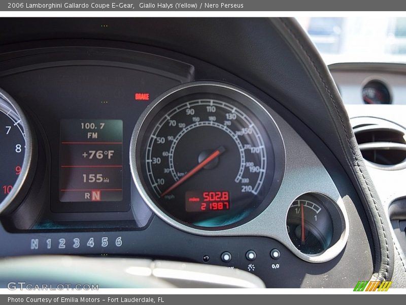  2006 Gallardo Coupe E-Gear Coupe E-Gear Gauges