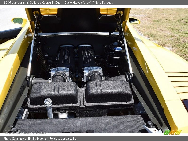 Giallo Halys (Yellow) / Nero Perseus 2006 Lamborghini Gallardo Coupe E-Gear