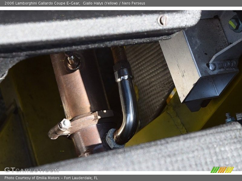 Giallo Halys (Yellow) / Nero Perseus 2006 Lamborghini Gallardo Coupe E-Gear