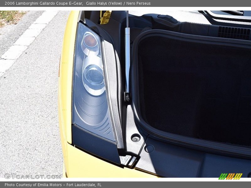 Giallo Halys (Yellow) / Nero Perseus 2006 Lamborghini Gallardo Coupe E-Gear