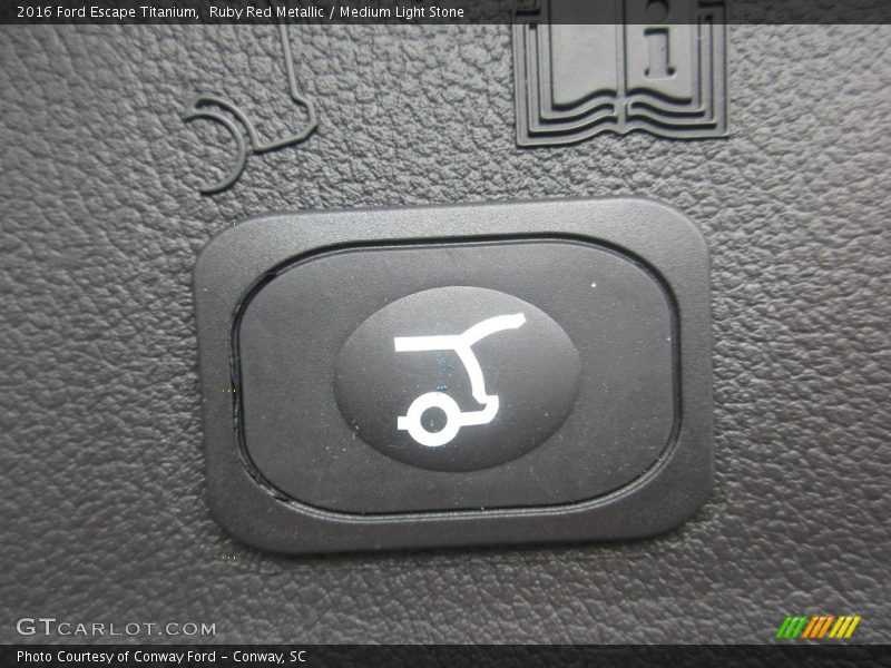 Ruby Red Metallic / Medium Light Stone 2016 Ford Escape Titanium