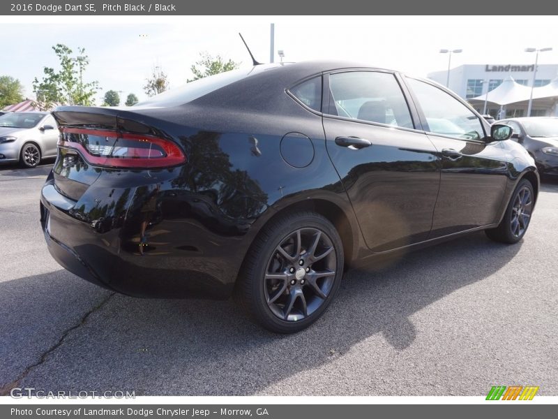 Pitch Black / Black 2016 Dodge Dart SE