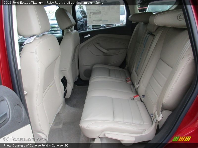 Ruby Red Metallic / Medium Light Stone 2016 Ford Escape Titanium