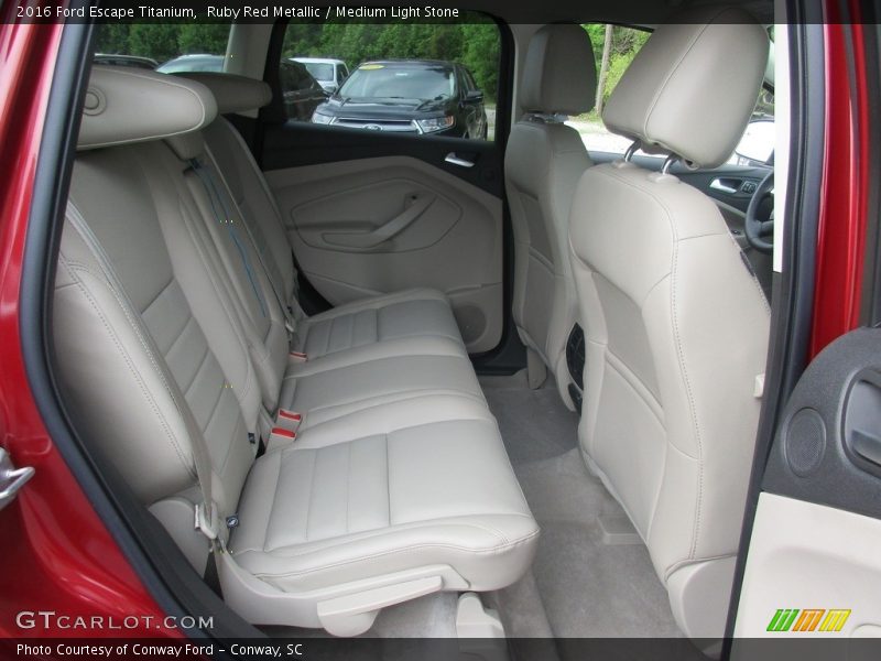 Ruby Red Metallic / Medium Light Stone 2016 Ford Escape Titanium
