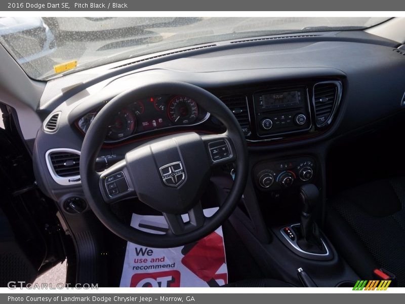 Pitch Black / Black 2016 Dodge Dart SE