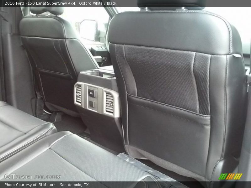 Oxford White / Black 2016 Ford F150 Lariat SuperCrew 4x4