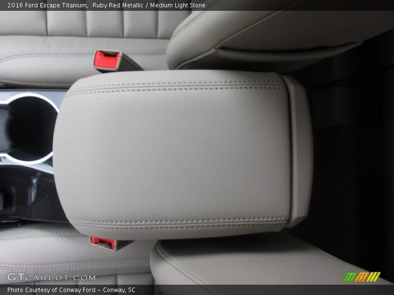 Ruby Red Metallic / Medium Light Stone 2016 Ford Escape Titanium