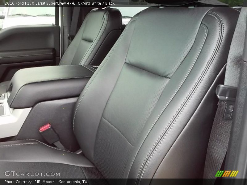 Oxford White / Black 2016 Ford F150 Lariat SuperCrew 4x4