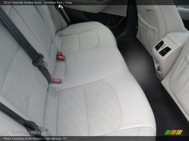 Venetian Red / Gray 2016 Hyundai Sonata Sport