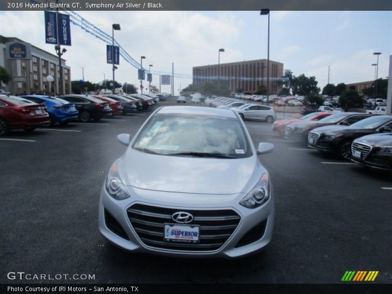 Symphony Air Silver / Black 2016 Hyundai Elantra GT