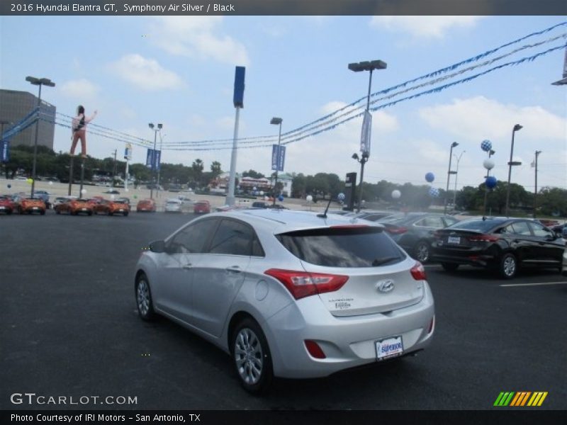Symphony Air Silver / Black 2016 Hyundai Elantra GT