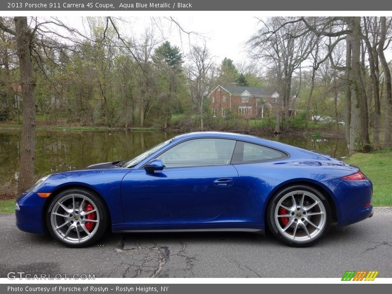  2013 911 Carrera 4S Coupe Aqua Blue Metallic