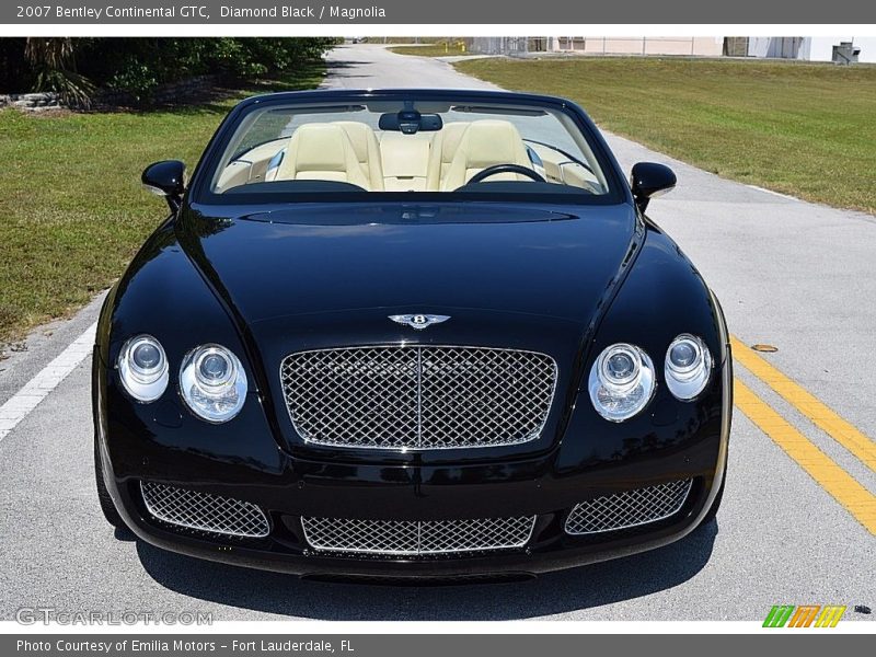 Diamond Black / Magnolia 2007 Bentley Continental GTC