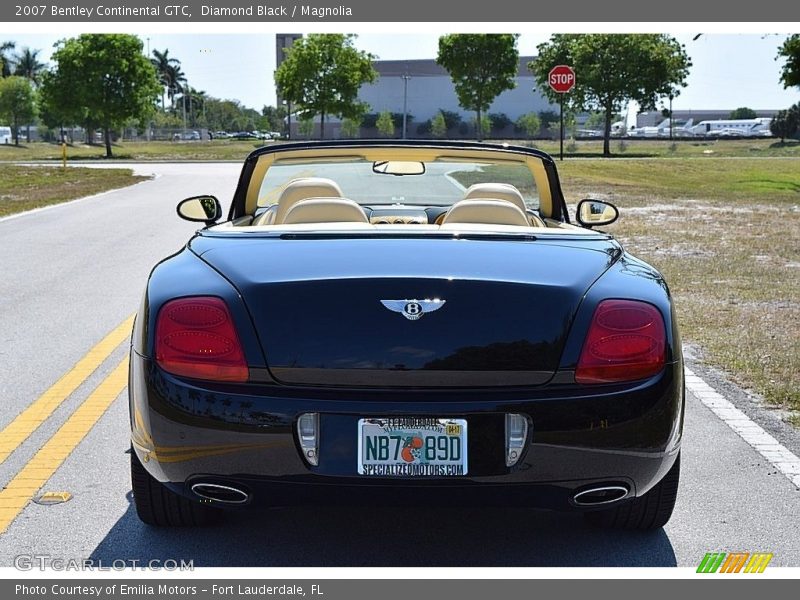 Diamond Black / Magnolia 2007 Bentley Continental GTC