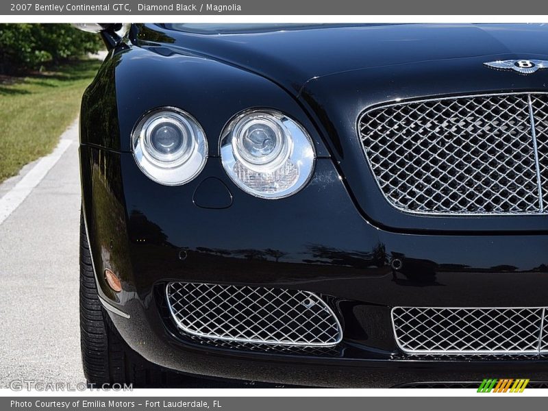 Diamond Black / Magnolia 2007 Bentley Continental GTC