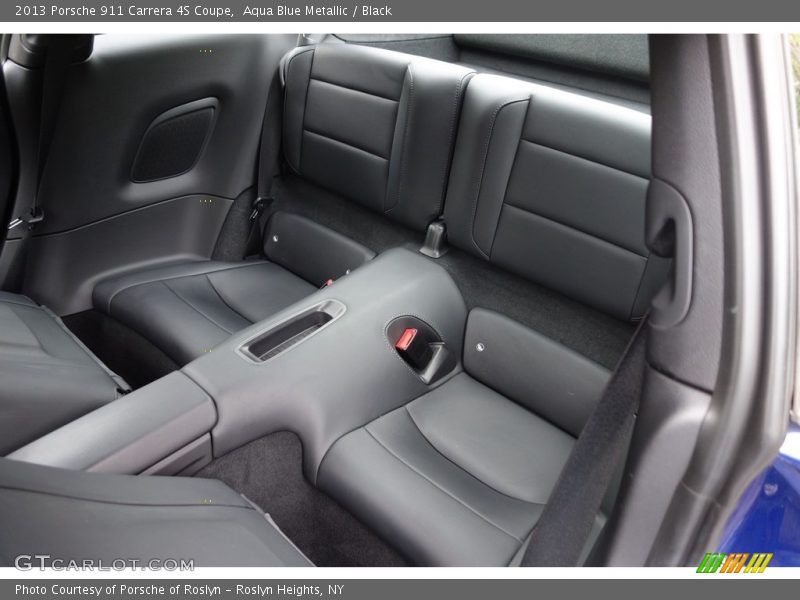 Rear Seat of 2013 911 Carrera 4S Coupe