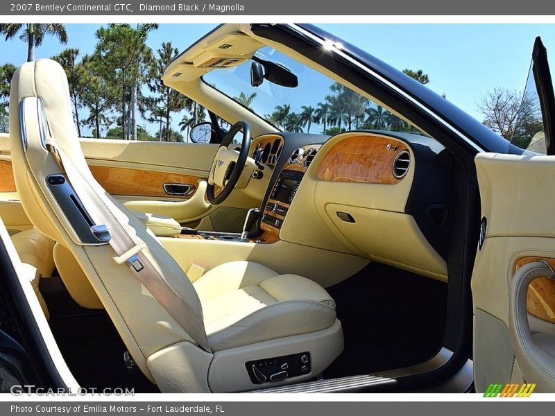 Diamond Black / Magnolia 2007 Bentley Continental GTC
