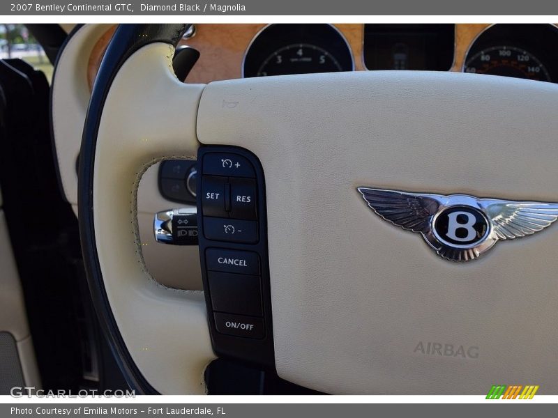 Diamond Black / Magnolia 2007 Bentley Continental GTC