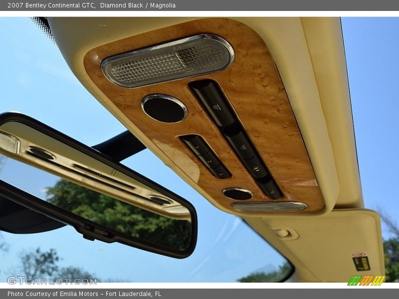Diamond Black / Magnolia 2007 Bentley Continental GTC