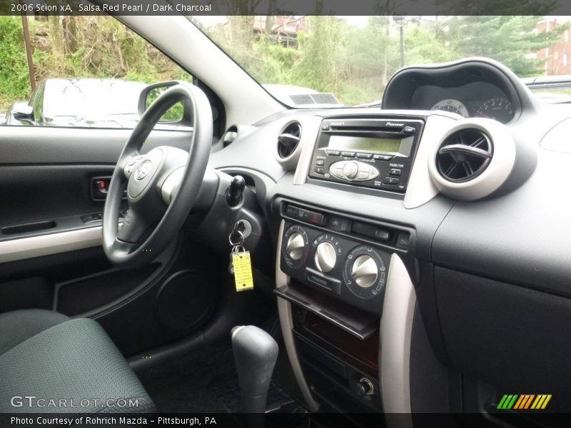 Salsa Red Pearl / Dark Charcoal 2006 Scion xA