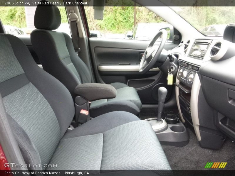 Salsa Red Pearl / Dark Charcoal 2006 Scion xA