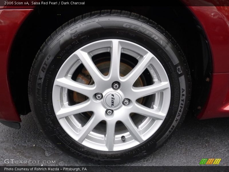 Salsa Red Pearl / Dark Charcoal 2006 Scion xA