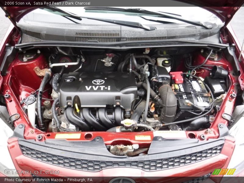 Salsa Red Pearl / Dark Charcoal 2006 Scion xA