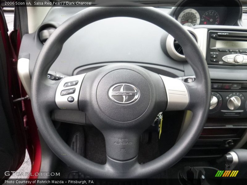 Salsa Red Pearl / Dark Charcoal 2006 Scion xA