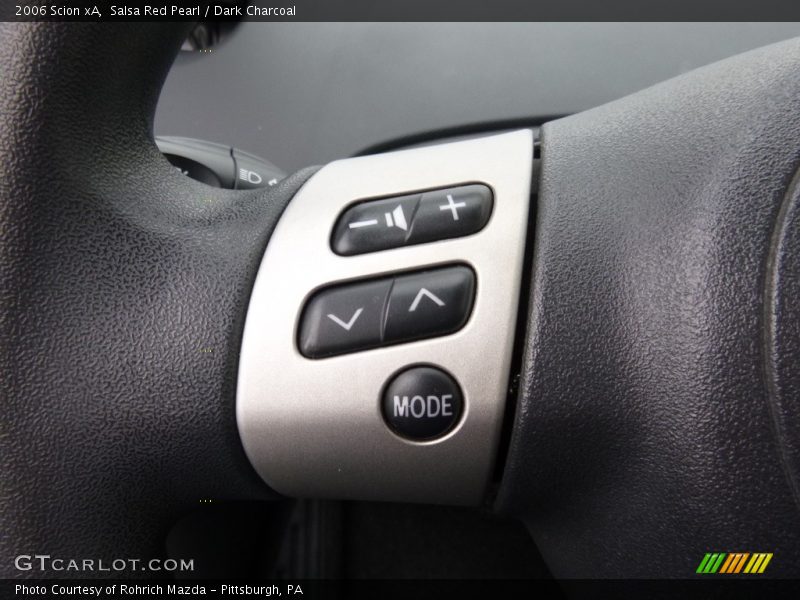 Salsa Red Pearl / Dark Charcoal 2006 Scion xA