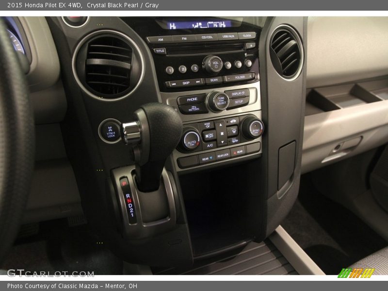 Crystal Black Pearl / Gray 2015 Honda Pilot EX 4WD