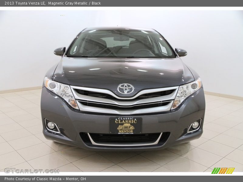 Magnetic Gray Metallic / Black 2013 Toyota Venza LE