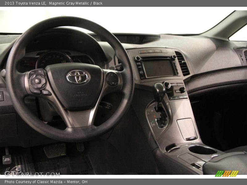 Magnetic Gray Metallic / Black 2013 Toyota Venza LE