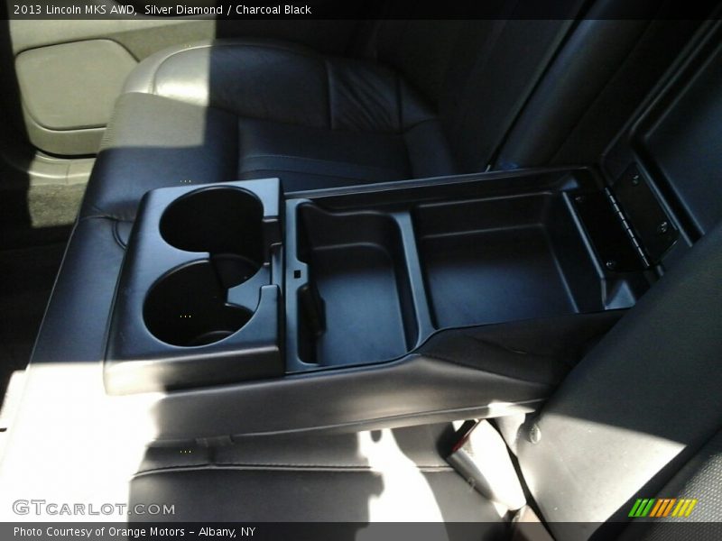 Silver Diamond / Charcoal Black 2013 Lincoln MKS AWD
