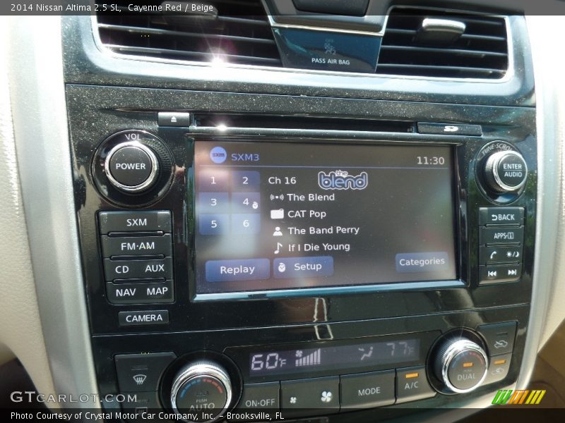 Cayenne Red / Beige 2014 Nissan Altima 2.5 SL