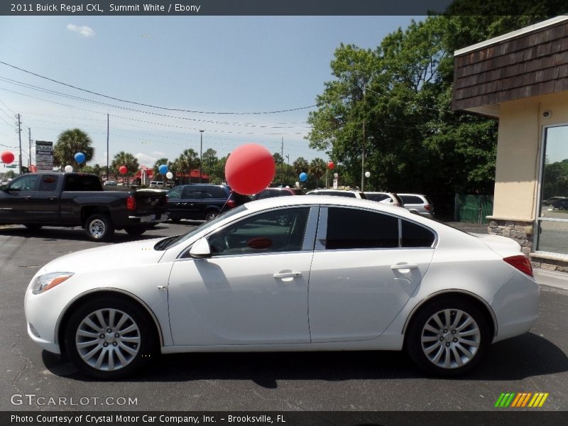 Summit White / Ebony 2011 Buick Regal CXL