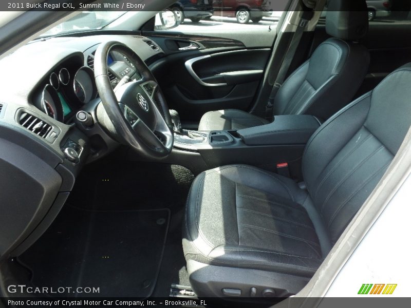 Summit White / Ebony 2011 Buick Regal CXL