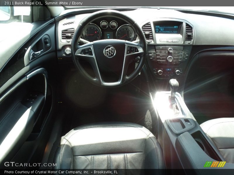 Summit White / Ebony 2011 Buick Regal CXL