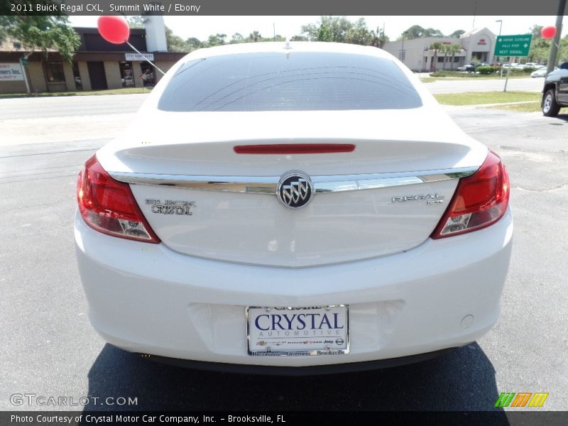 Summit White / Ebony 2011 Buick Regal CXL