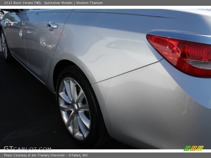 Quicksilver Metallic / Medium Titanium 2013 Buick Verano FWD