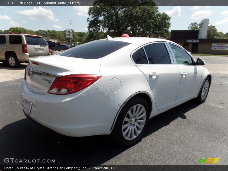Summit White / Ebony 2011 Buick Regal CXL