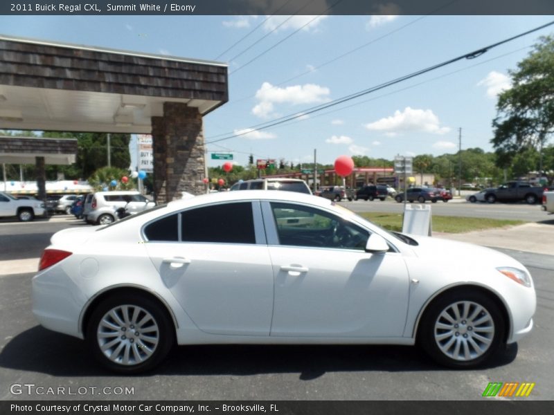 Summit White / Ebony 2011 Buick Regal CXL