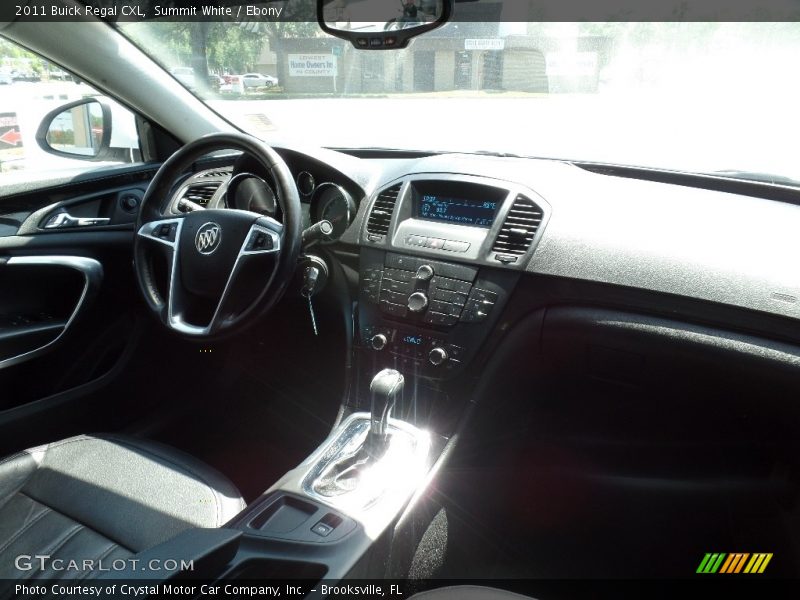 Summit White / Ebony 2011 Buick Regal CXL