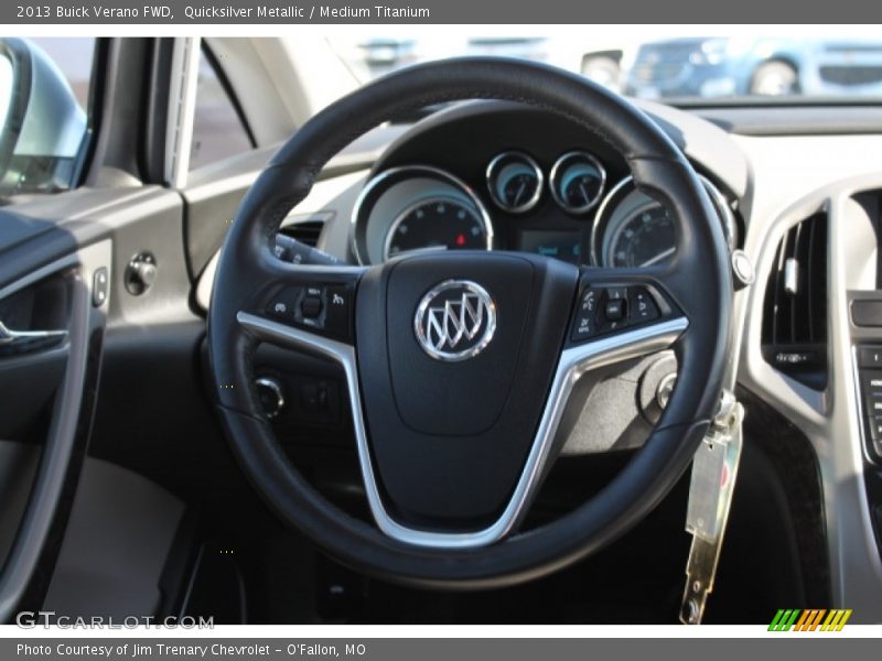Quicksilver Metallic / Medium Titanium 2013 Buick Verano FWD