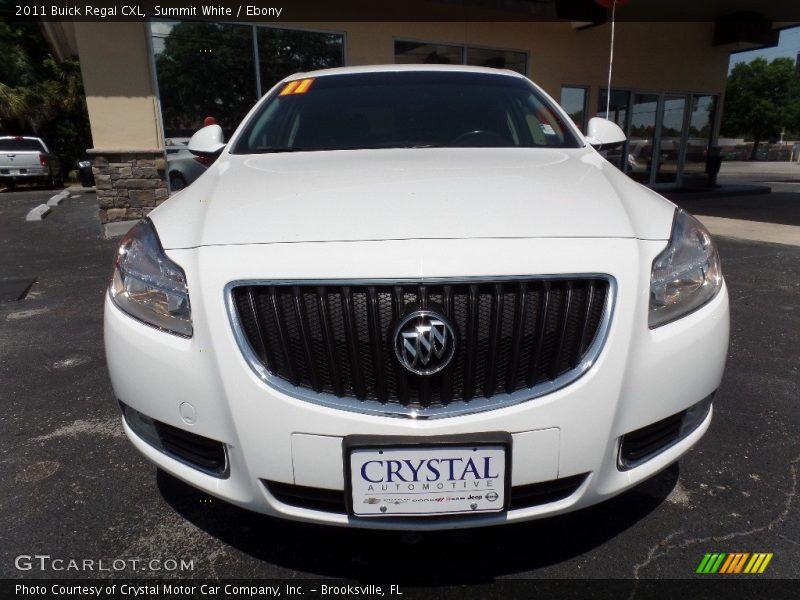 Summit White / Ebony 2011 Buick Regal CXL