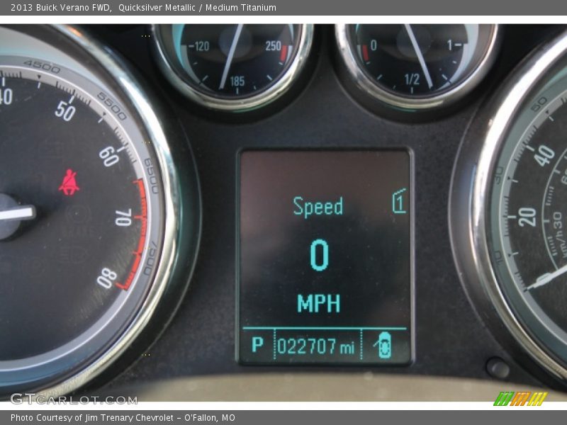 Quicksilver Metallic / Medium Titanium 2013 Buick Verano FWD