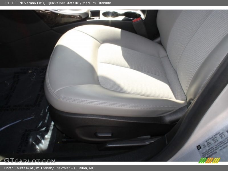 Quicksilver Metallic / Medium Titanium 2013 Buick Verano FWD