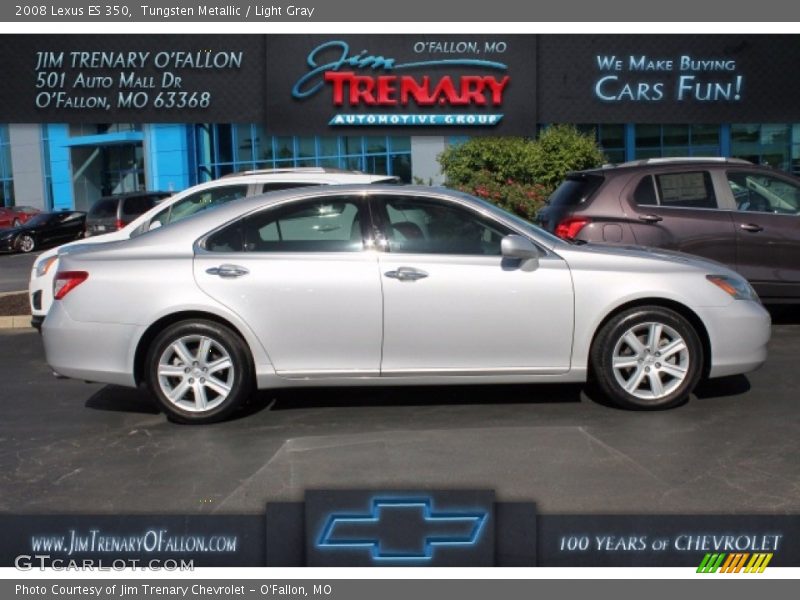 Tungsten Metallic / Light Gray 2008 Lexus ES 350