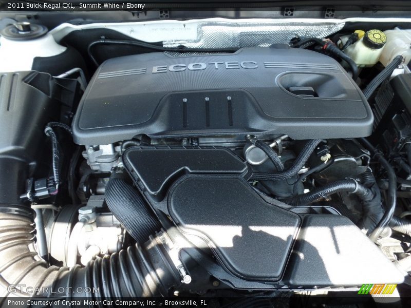 Summit White / Ebony 2011 Buick Regal CXL