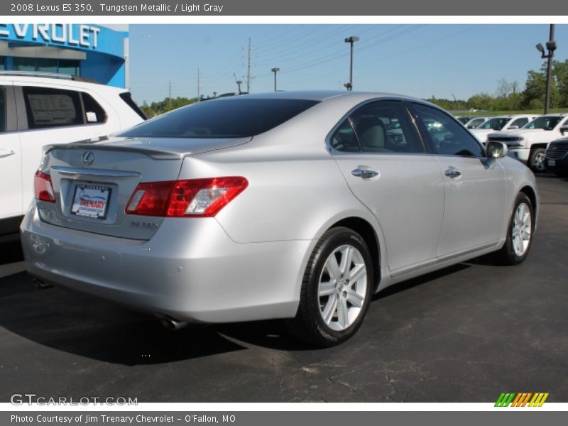 Tungsten Metallic / Light Gray 2008 Lexus ES 350